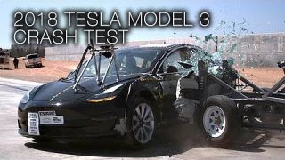 Tesla Model 3 (2018) Side Crash Test